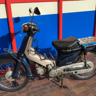 【限定値下げ】スーパーカブ カスタム 50cc 4速 セル付き 調子良好 走行少な目の画像