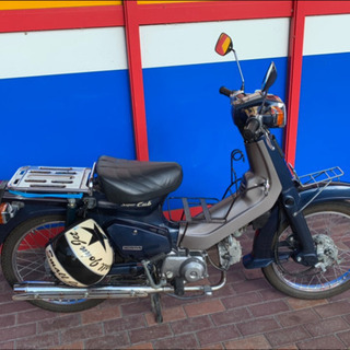 【限定値下げ】スーパーカブ カスタム 50cc 4速 セル付き 調子良好 走行少な目の画像