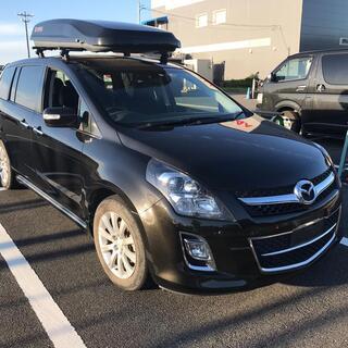 マツダ　MPV☆ナビ付き☆後部TV付き☆ルーフボックス付き☆BO...
