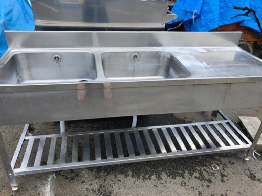二曹の業務用流し台