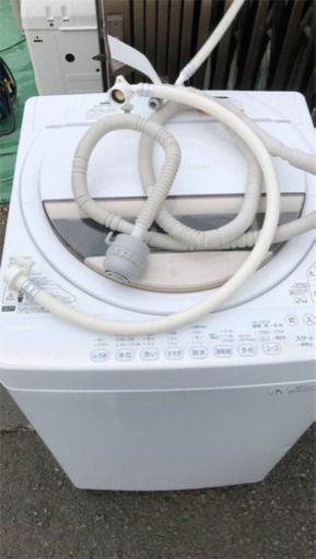 【TOSHIBA】全自動洗濯機/6.0kg/2015年製