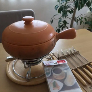 チーズフォンデュ用鍋セット  