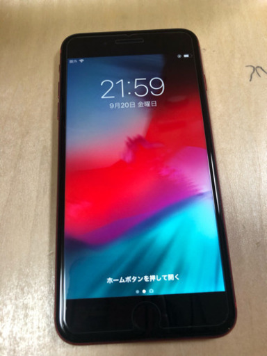 iPhone8plus 64GB レッド