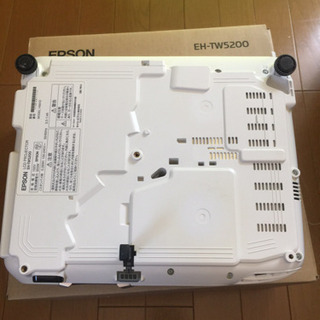 EPSON プロジェクター EH-TW5200 スクリーン付き
