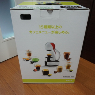 ネスカフェ ドルチェ グスト カラーズ ホワイト NDG355-WHの画像