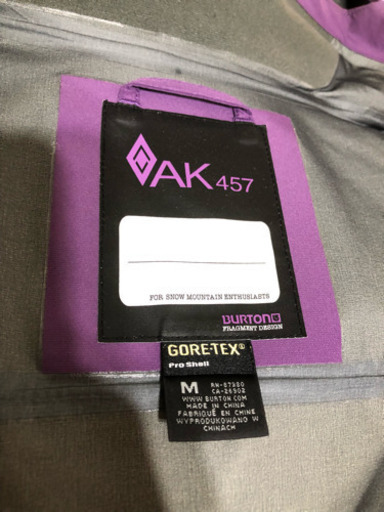 バートン ak457 ゴアテックス 藤原ヒロシ