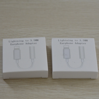 USB Type C to 3.5MM イヤホン変換アダプタ DACチップ内臓 超高音質 2個セットの画像