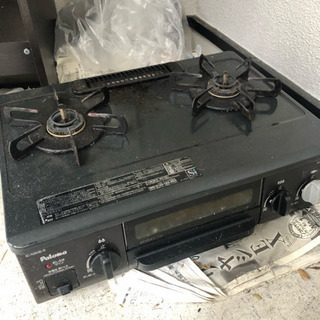 2口ガスコンロ オーブン機能あり！(都市ガス)の画像
