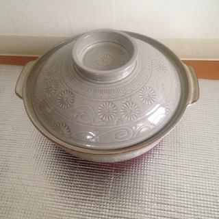 ファミリーサイズの土鍋