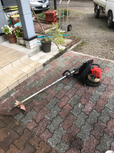 三菱背負草刈機 激安☆ エンジン好調☆