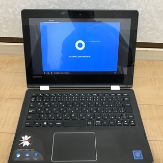  Lenovo YOGA 310 エボニーブラック ( 80U20032JP ) Windows 10 11.6インチ タッチパネル Celeron メモリ 4GB SSD 128GB 無線LAN WEBカメラ