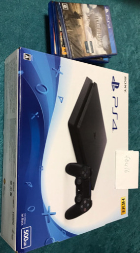 【PS4】プレイステーション4+ソフト６本【プレステ4】