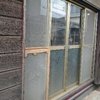【お取引中 一時中断】￥0 アルミサッシ 取り外し予定品 の画像