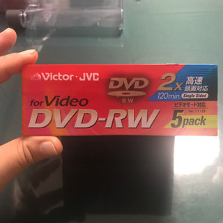 DVD-RW5pack取りに来て頂ける方、差し上げます！の画像