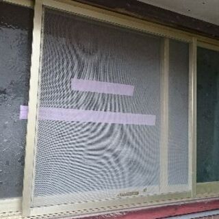 【交渉中 一時中断】￥0 アルミサッシ 取り外し予定品の画像