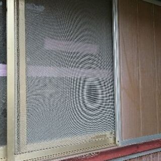 【交渉中 一時中断】￥0 アルミサッシ 取り外し予定品の画像