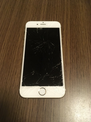 iphone 6s gold 画面割れ 修理必要