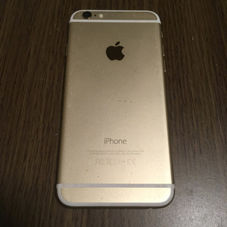 iphone 6s gold 画面割れ 修理必要の画像
