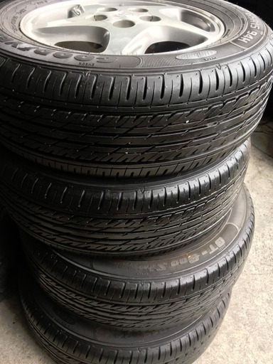 205/65R15⭐ノア、ヴォクシー等に！GOODYEAR製アルミホイール付サマータイヤ入荷しました(^^♪
