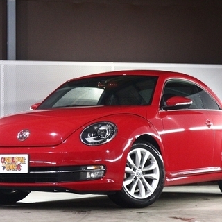 【車検２年付】  ザ・ビートル デザイン レザーパッケージ 黒革シート/バックカメラ/ETC ☆自社ローン・オートローン全国対応の画像