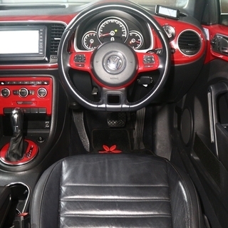 【車検２年付】  ザ・ビートル デザイン レザーパッケージ 黒革シート/バックカメラ/ETC ☆自社ローン・オートローン全国対応の画像