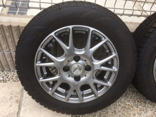 175/65R14 スタッドレスタイヤ ホイールセット【2018年製】