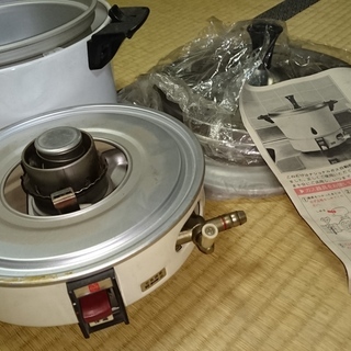 新品/ナショナル　小型炊飯器プロパンガス仕様の画像