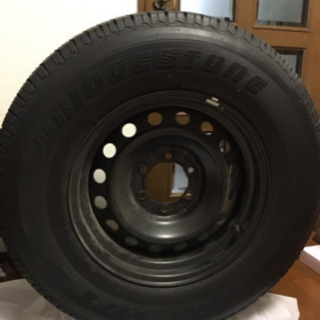 未使用🚗ＦＪクルーザー純正ホイール、タイヤ