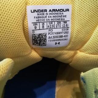 【バッシュ】アンダーアーマー27.0cmの画像