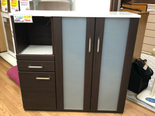 リサイクルショップ八光 田上店 配達・設置OK】ダークブラウン