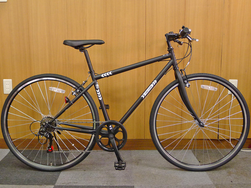 2020最新モデル クロスバイク CHICCODE マットブラック 700c 6段変速 未使用