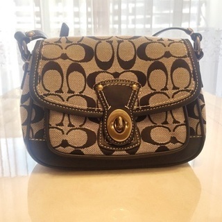 COACH コーチ F10566 シグネチャー ミニショルダー ...