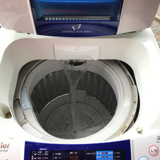 【お得品】ハイアール洗濯機&アクア冷蔵庫のセットの画像