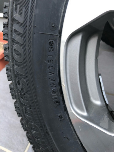 ブリヂストン VRX 2018年製 4本セット ホイール付き アクア