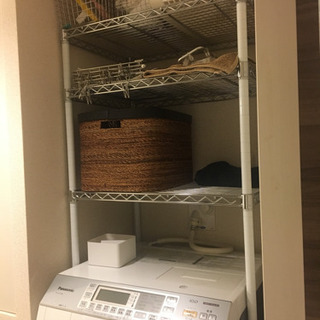 ランドリー収納】エレクター組み上げ済み - このままお渡し可能