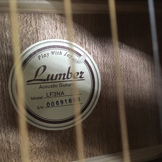 Lumber LF3NA アコースティックギター