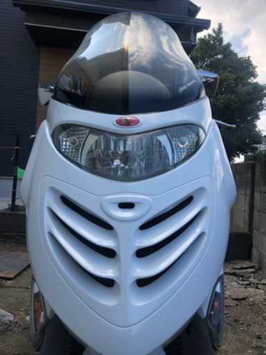 キムコ グランドディンク125！走行6千キロ台！整備バッチリ！絶好調！豪華装備！タンデムらくちん駐輪場止められます。