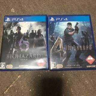 PS4 バイオハザード 4と6