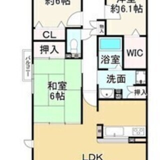 【9/30一次締め切り！】！4LDK部屋の1部屋　共用部（…