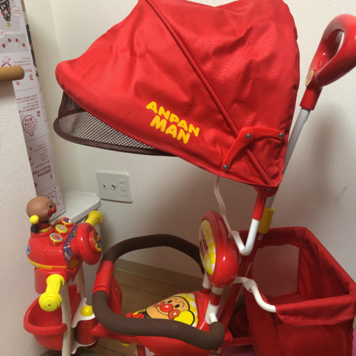 アンパンマン 三輪車