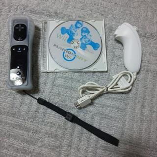 Wii本体＆マリオカートの画像