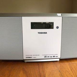 東芝 SD USB CD ラジオ TY-CRX71 やや難あり
