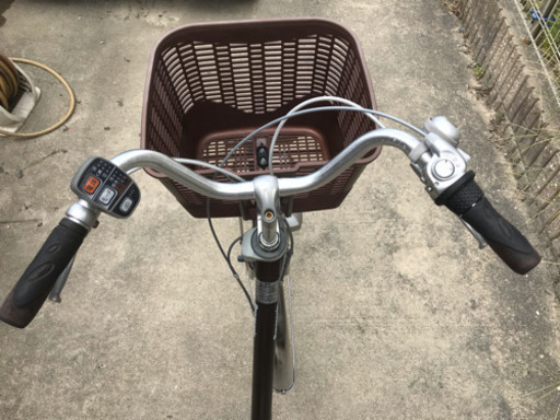 パナソニックの電動自転車になります。