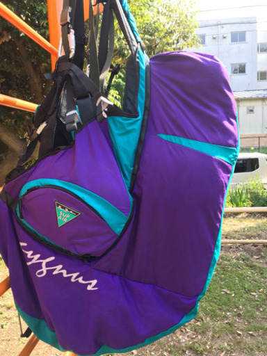 パラグライダー、スープエァーエァーバックハーネスM
