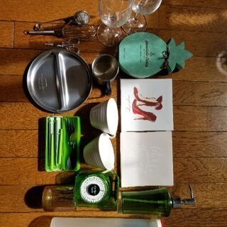 キッチン用品(ホノルルクッキーカンパニーの入れ物付き)