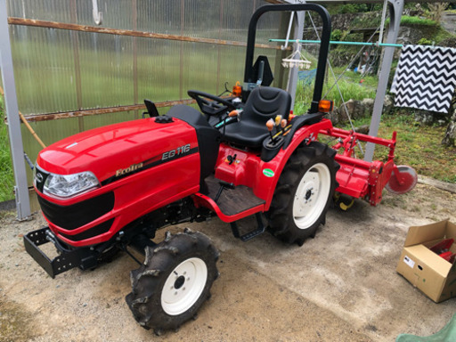 ★新古車★EG116★ヤンマー★使用時間9時間★トラクター★16馬力★