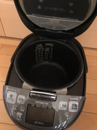 HITACHI極上炊き 圧力&スチーム ジャー炊飯器
