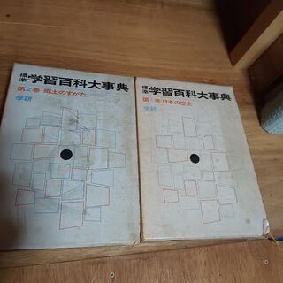 学研 学習百科大事典 あげます