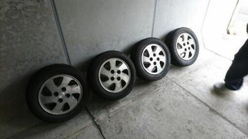 ダイハツムーヴ純正アルミホイール