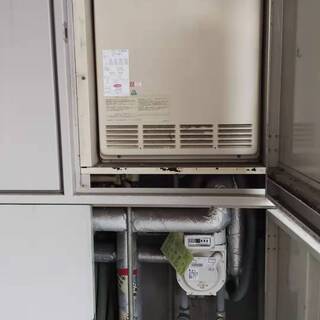 浴室給湯器の取り換え